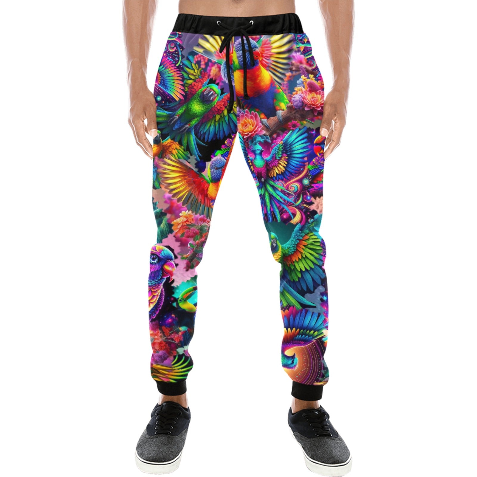 “Neon Aviary” Men’s Joggers