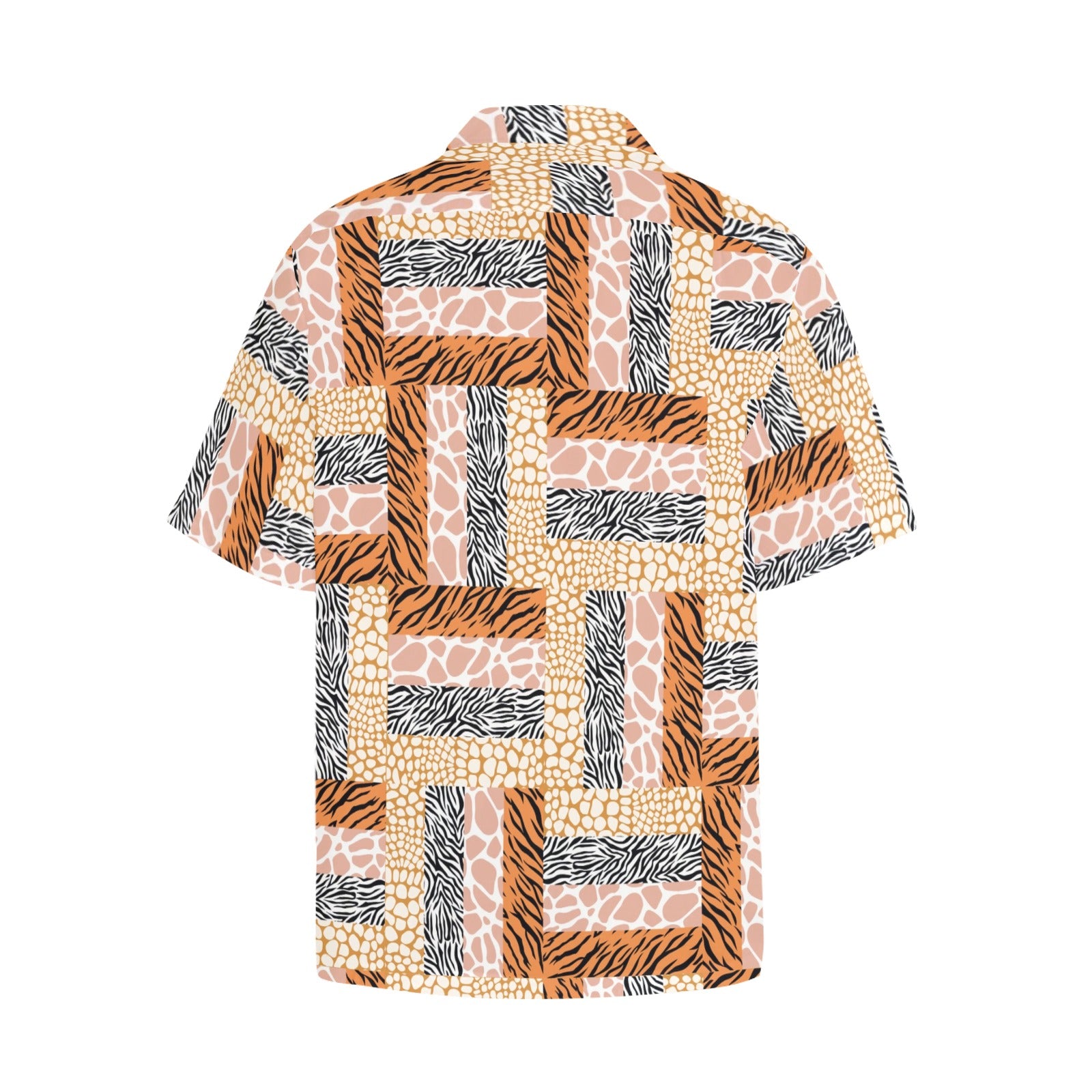 “African Rotating Safari” Men’s Lounge Shirt