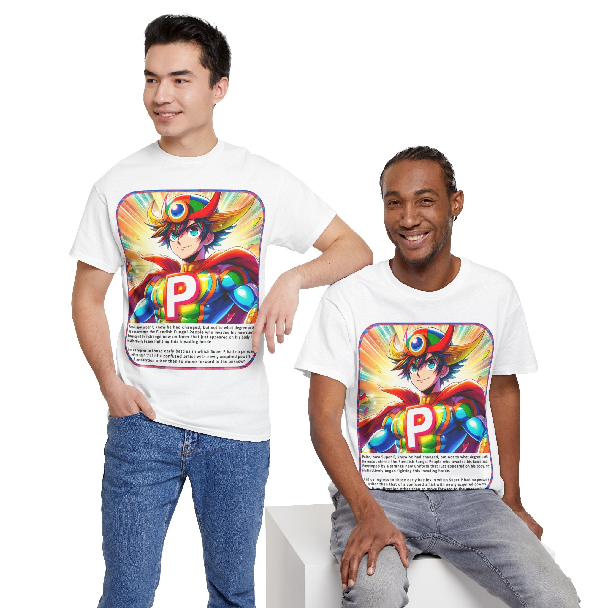 “Super P – First Struggle – Chap 1 Ep 3” Heavy Cotton T-Shirt