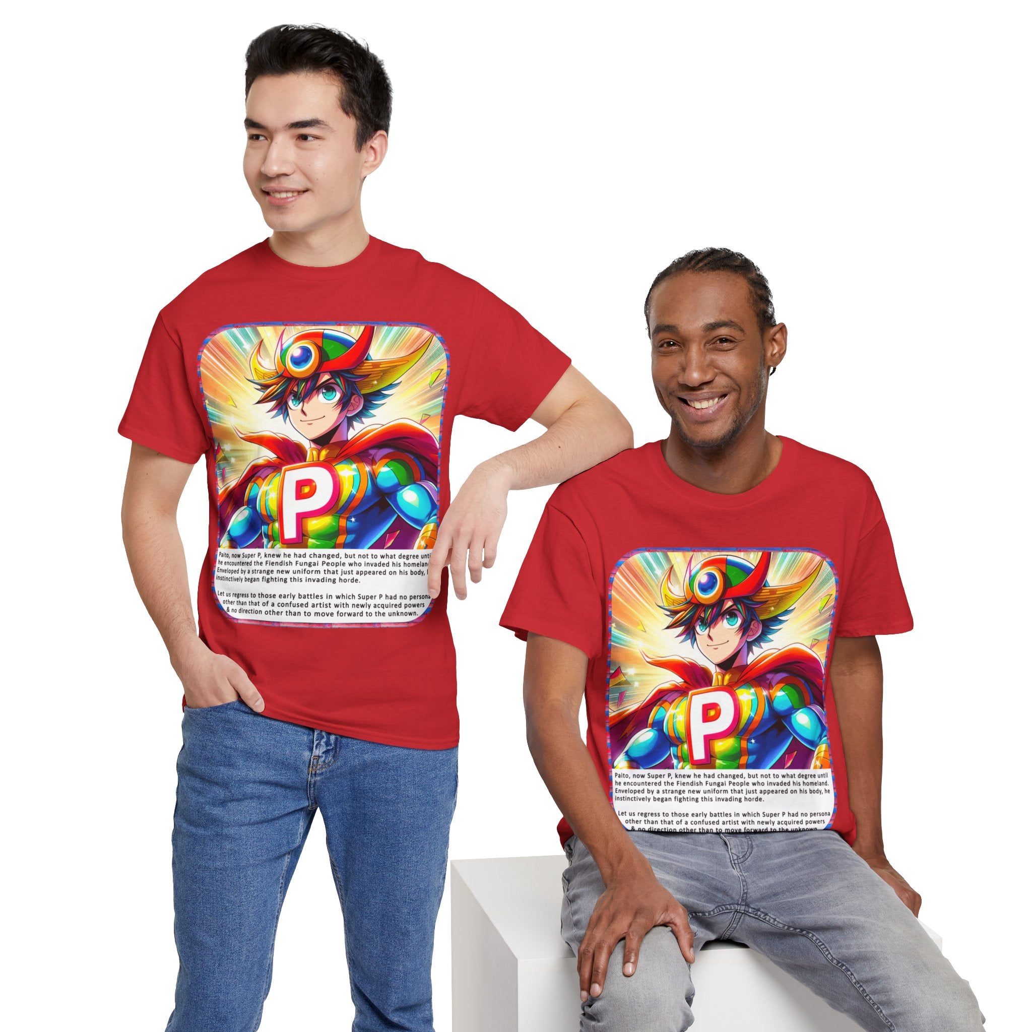 “Super P – First Struggle – Chap 1 Ep 3” Heavy Cotton T-Shirt