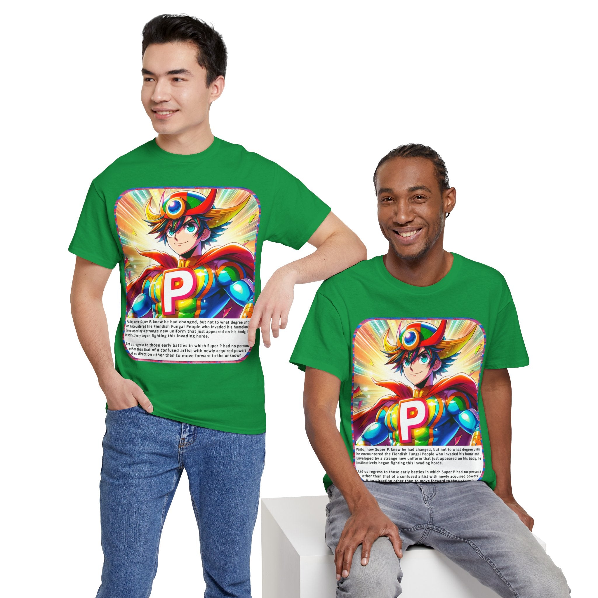 “Super P – First Struggle – Chap 1 Ep 3” Heavy Cotton T-Shirt