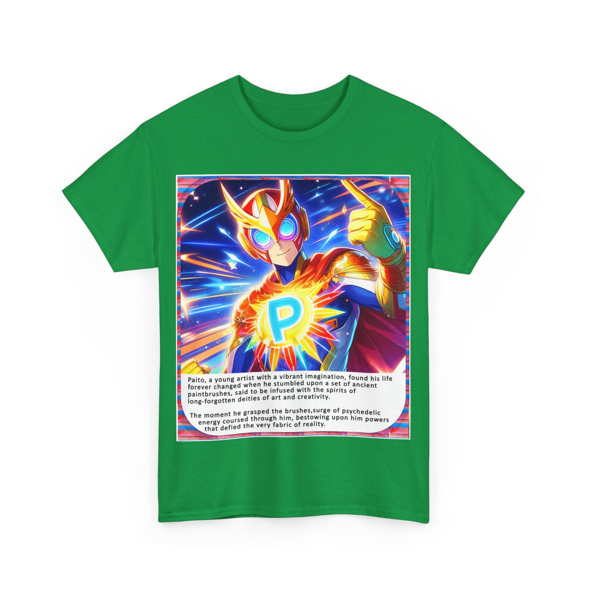 “Super P – Origen – Chap 1 Ep 2 ” Heavy Cotton T-Shirt