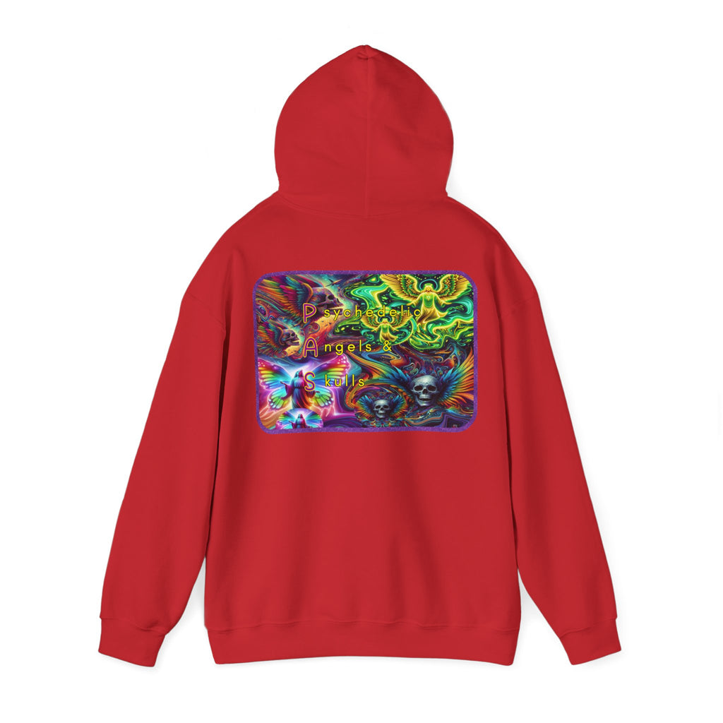 "Psychedelic Angels and Skulls" Men’s Hoodie