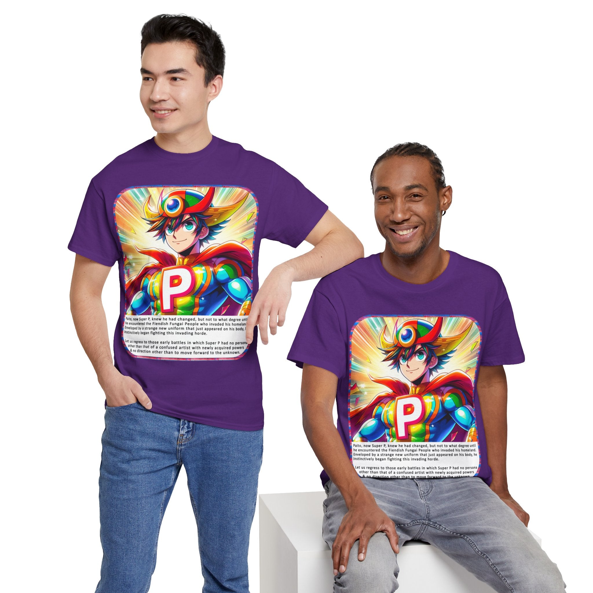 “Super P – First Struggle – Chap 1 Ep 3” Heavy Cotton T-Shirt