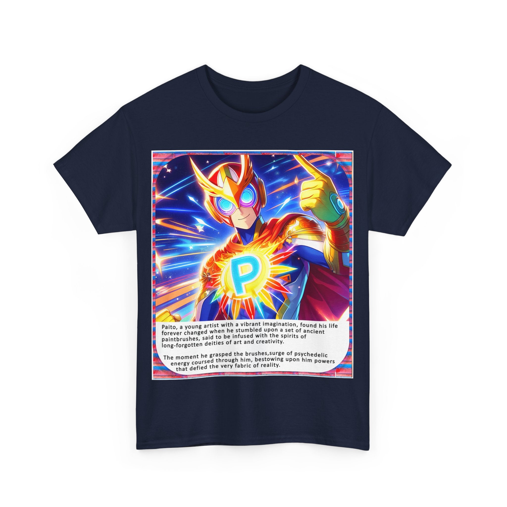 “Super P – Origen – Chap 1 Ep 2 ” Heavy Cotton T-Shirt