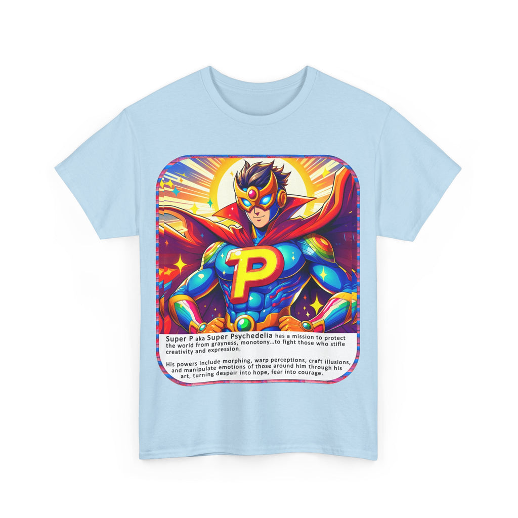 “Super P - Who - Chap 1 Ep 1” Heavy Cotton T-Shirt
