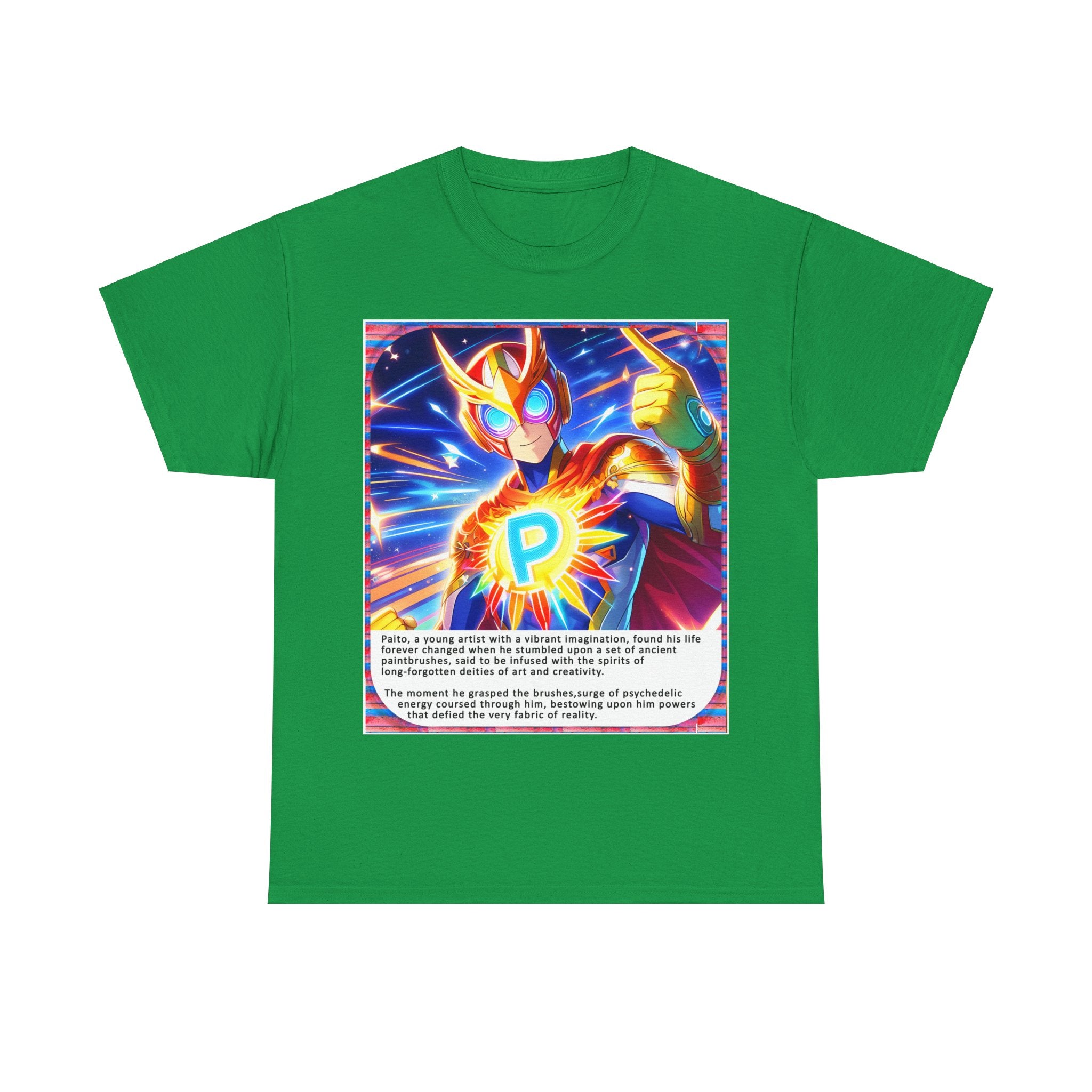 “Super P – Origen – Chap 1 Ep 2 ” Heavy Cotton T-Shirt