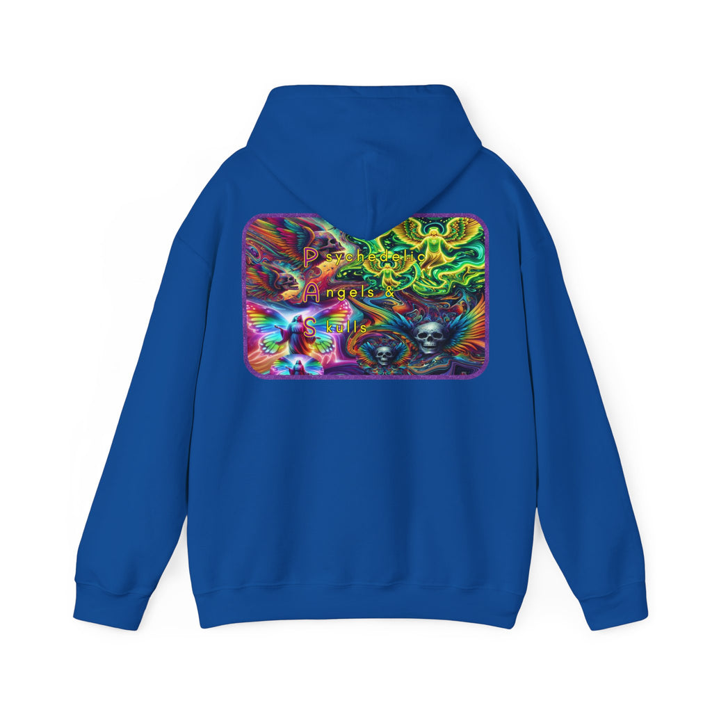 "Psychedelic Angels and Skulls" Men’s Hoodie