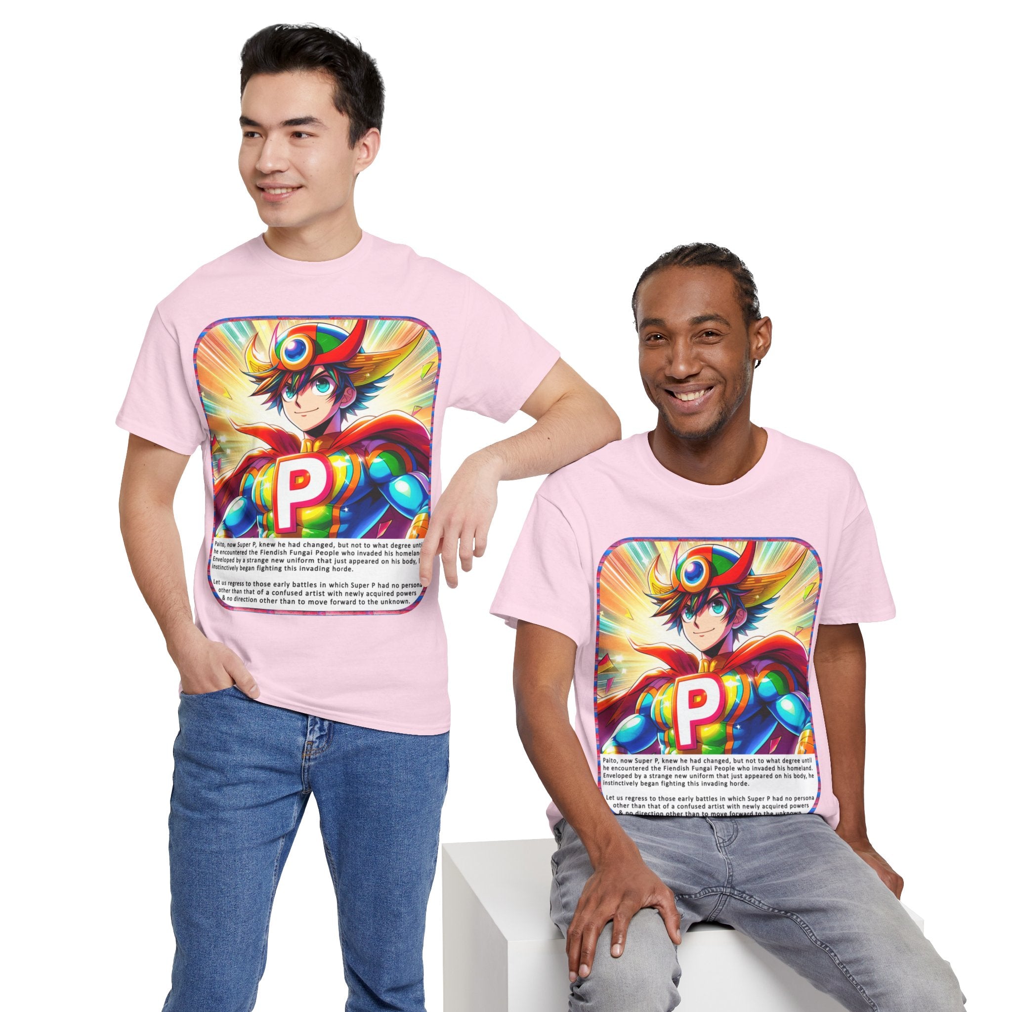 “Super P – First Struggle – Chap 1 Ep 3” Heavy Cotton T-Shirt