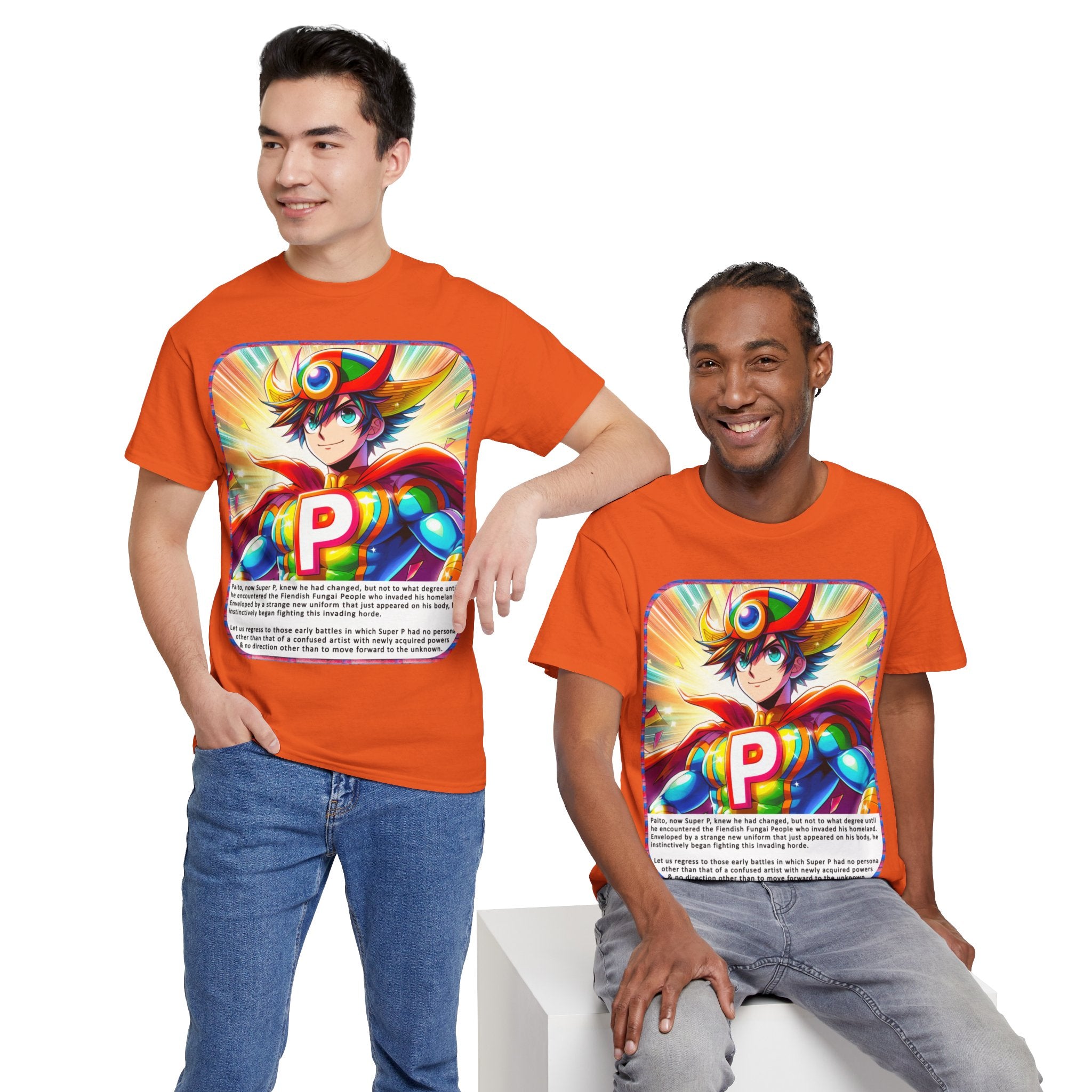 “Super P – First Struggle – Chap 1 Ep 3” Heavy Cotton T-Shirt