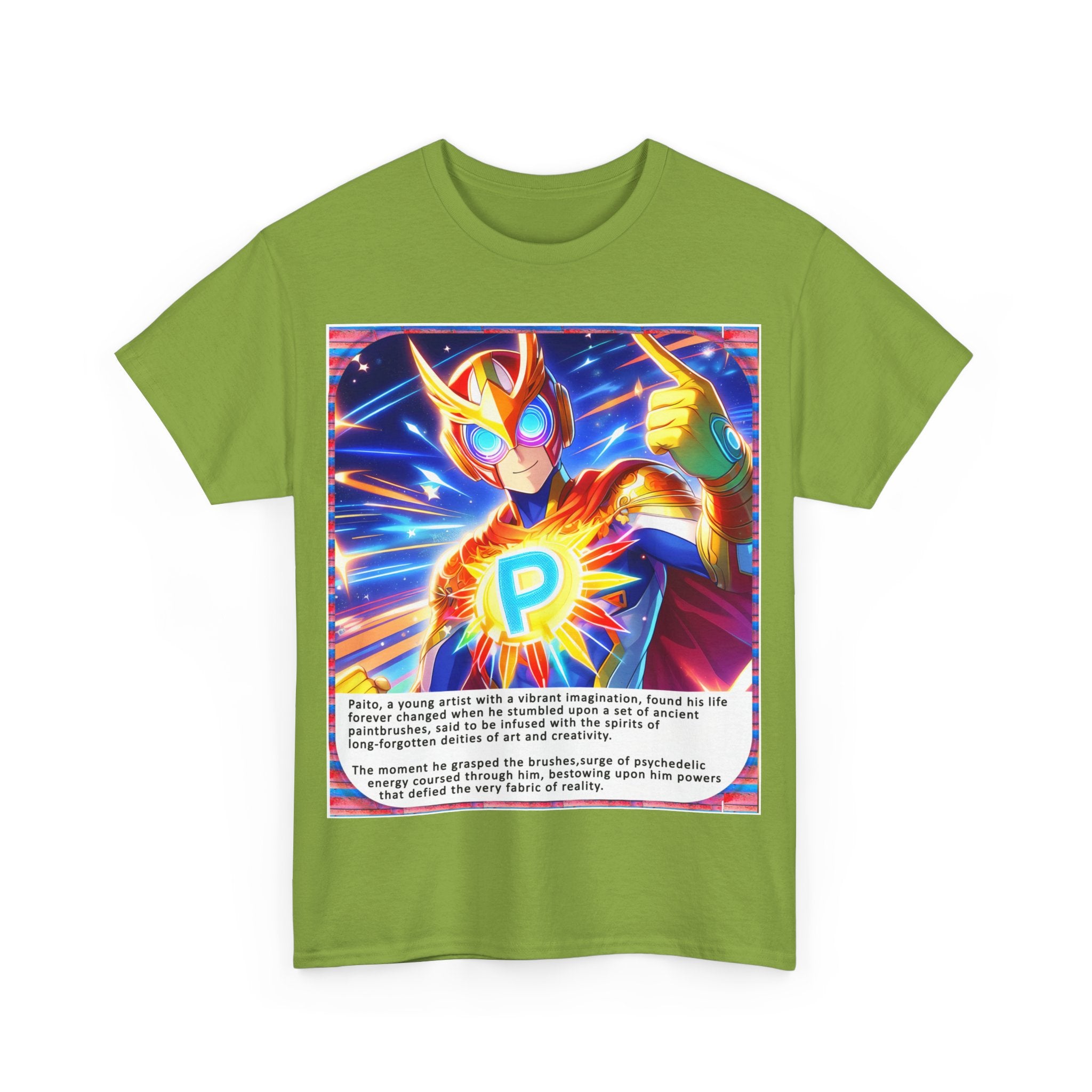 “Super P – Origen – Chap 1 Ep 2 ” Heavy Cotton T-Shirt