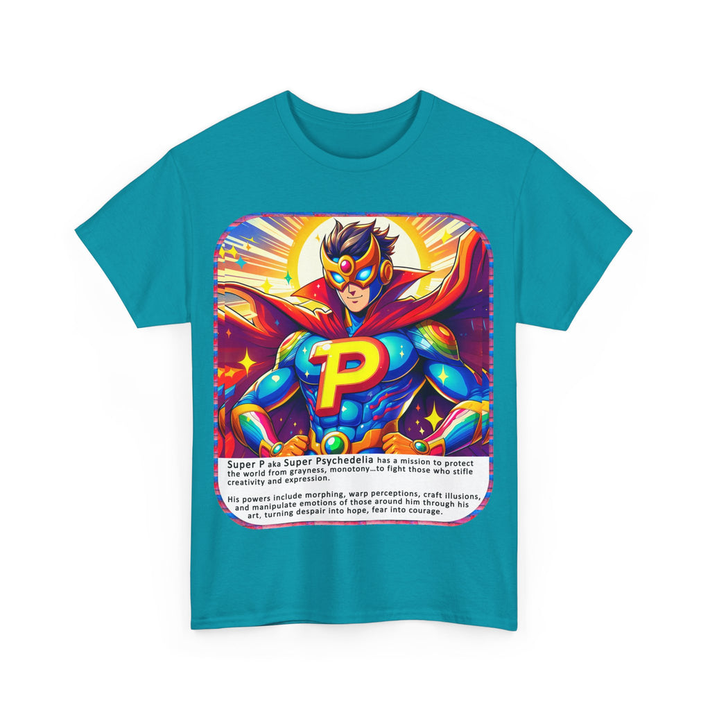 “Super P - Who - Chap 1 Ep 1” Heavy Cotton T-Shirt