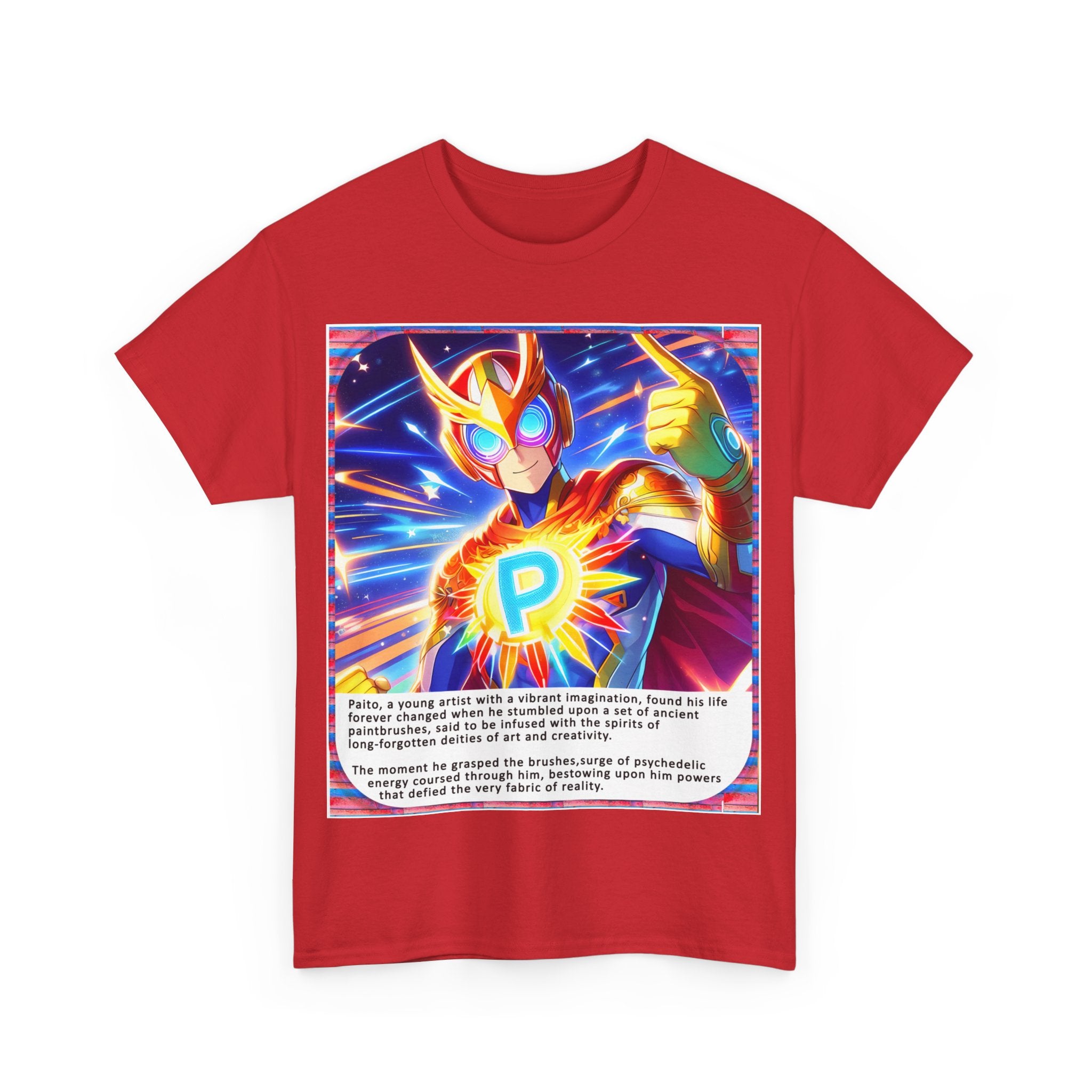 “Super P – Origen – Chap 1 Ep 2 ” Heavy Cotton T-Shirt