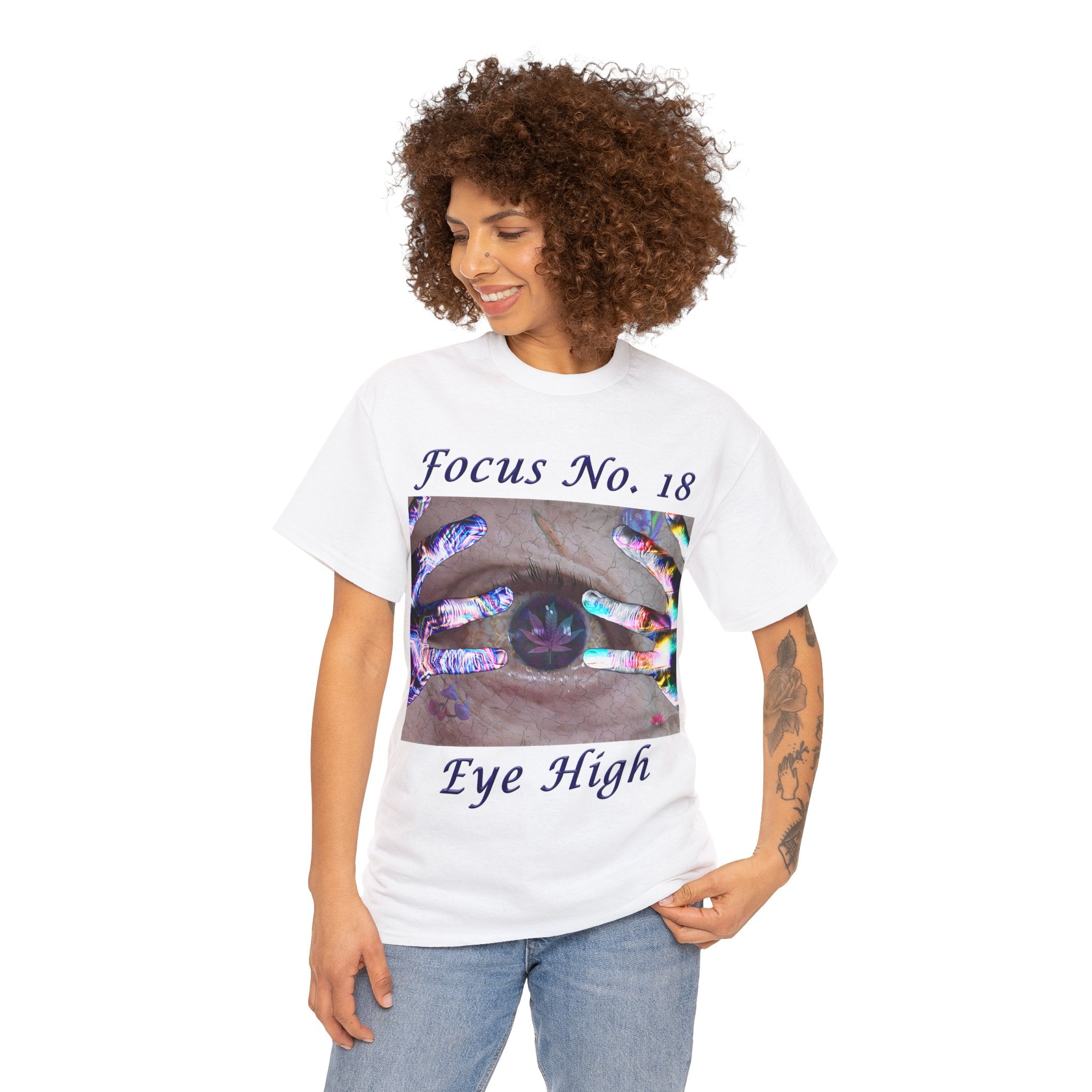 “Focus No. 18 - Eye High” Heavy Cotton T-Shirt