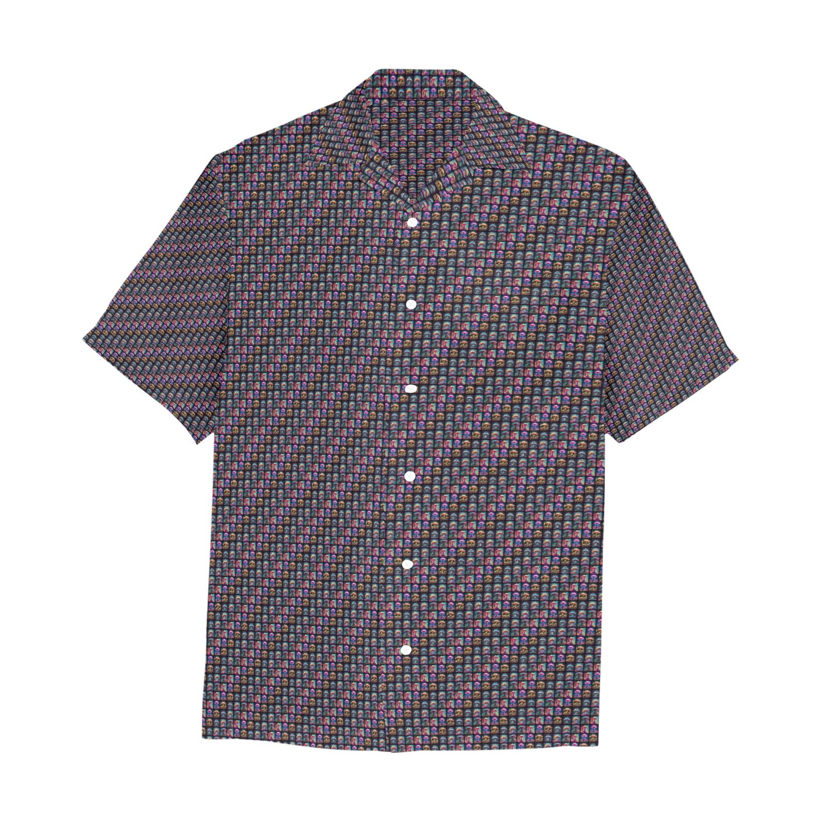 "Shroomin" Designer Lounge Shirt With Chest Pocket