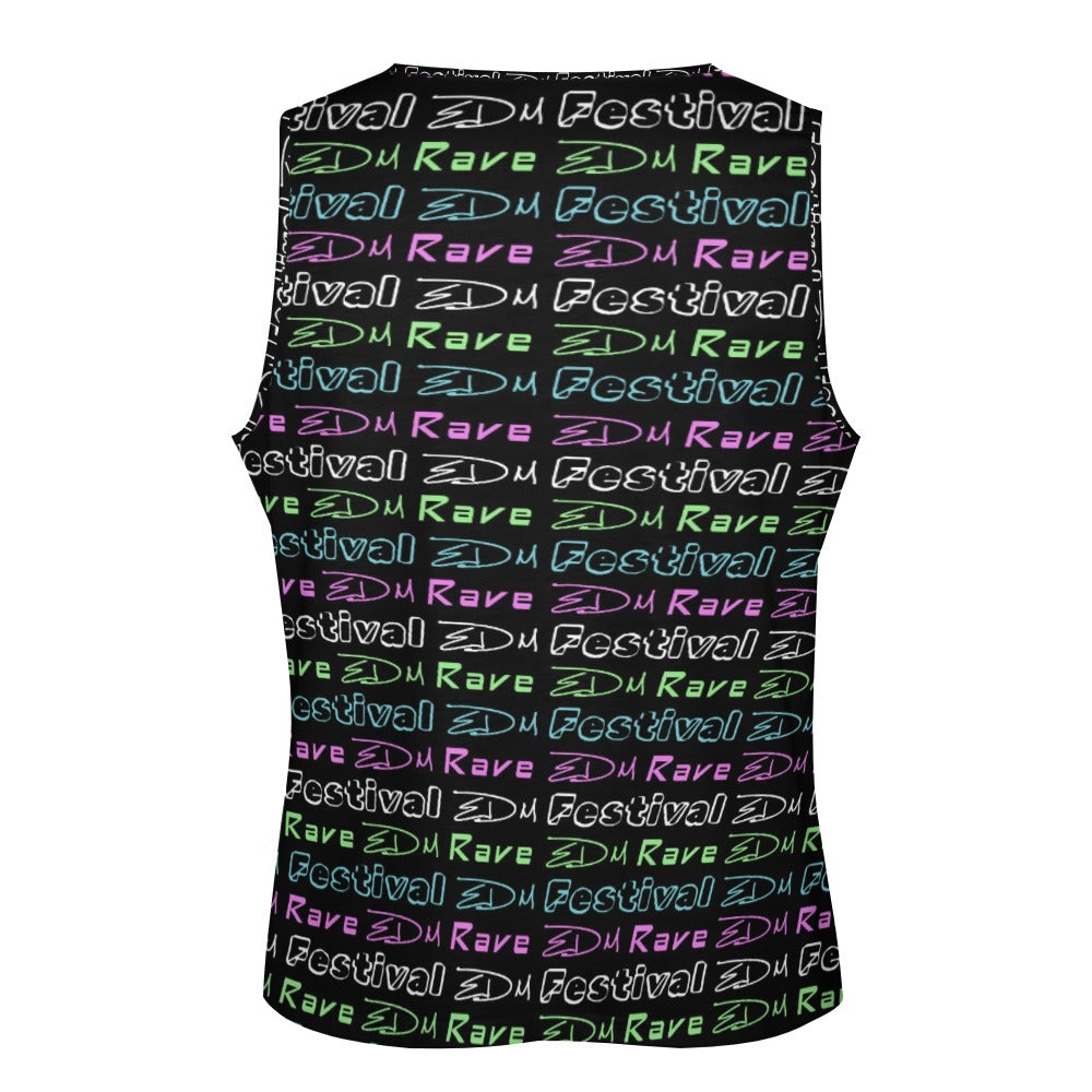 “EDM Rave Festival” Muscle Tank Top