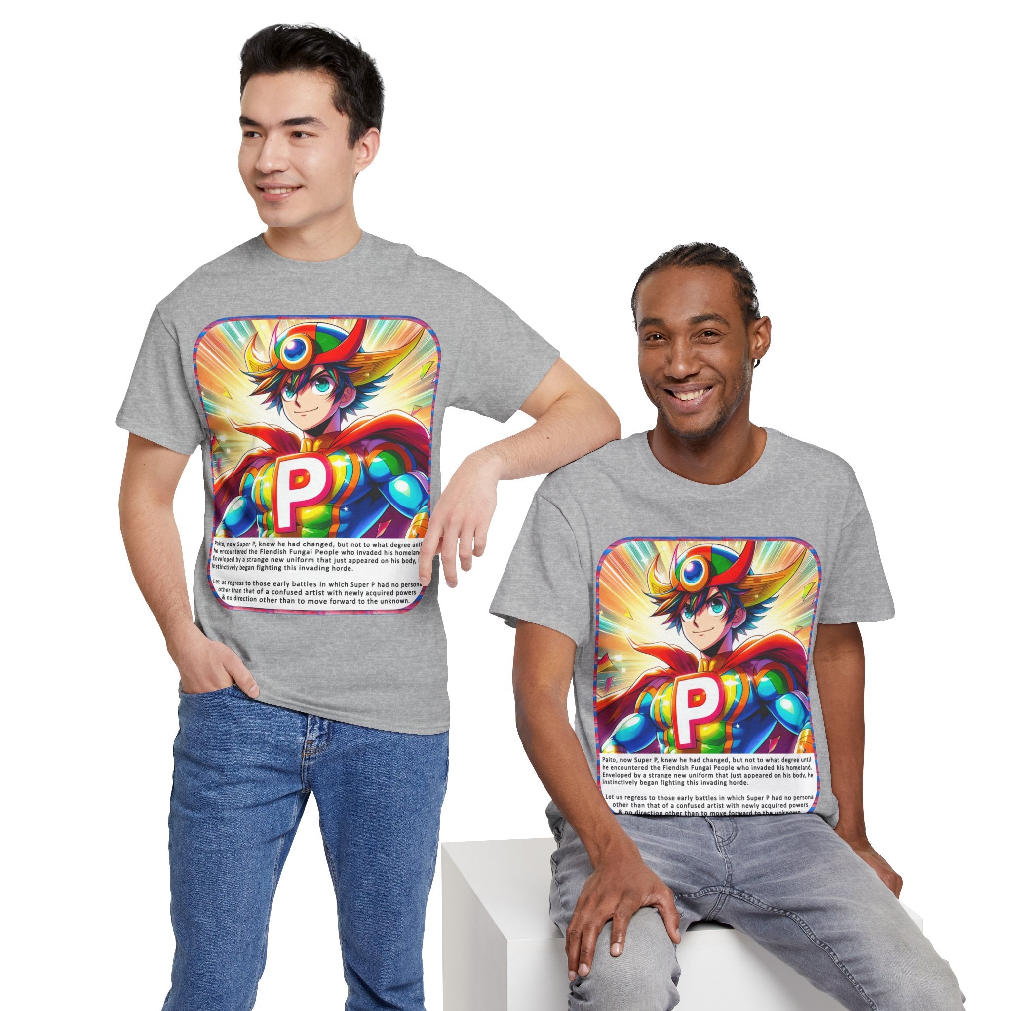 “Super P – First Struggle – Chap 1 Ep 3” Heavy Cotton T-Shirt