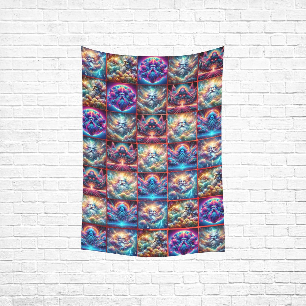 “Storm Clouds of God” Wall Tapestry 40” X 60”