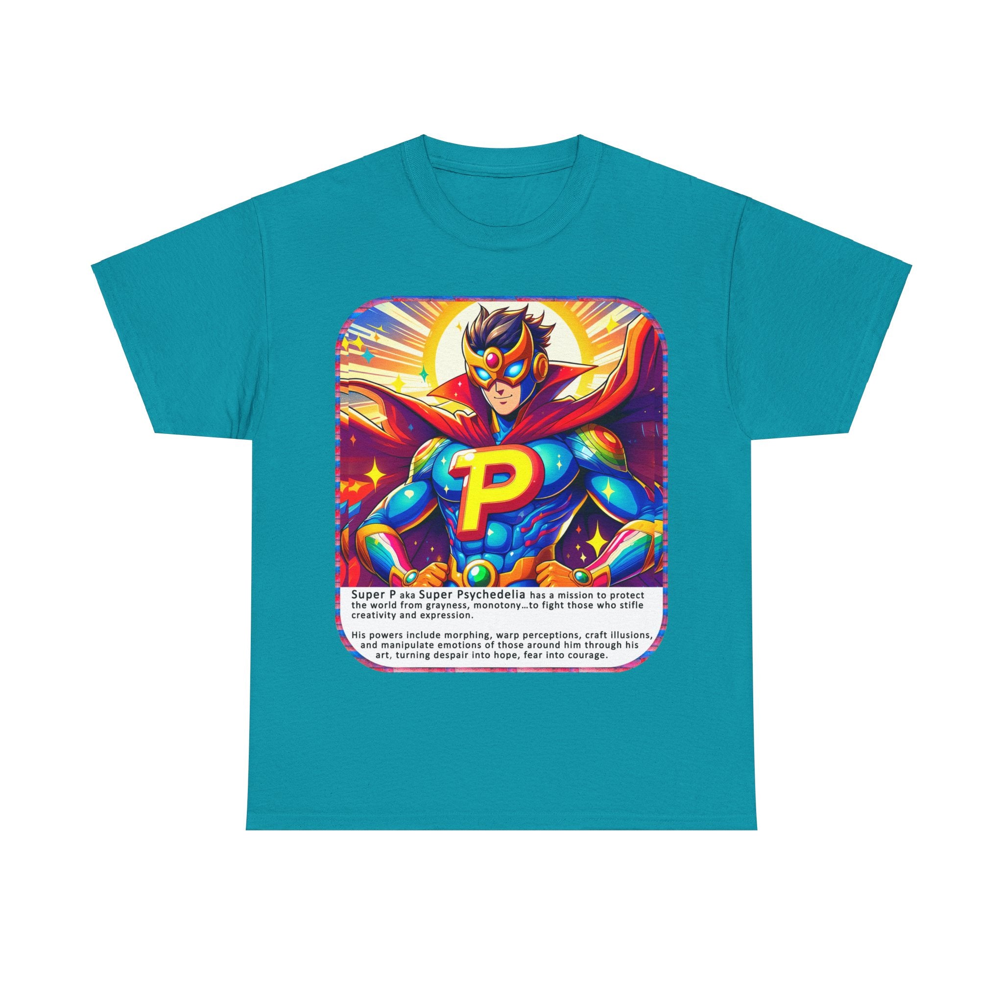 “Super P - Who - Chap 1 Ep 1” Heavy Cotton T-Shirt