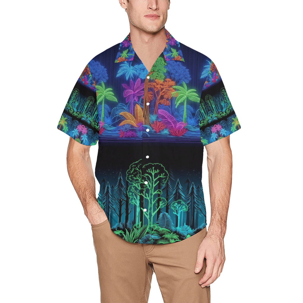 “Forest Trails 4 you” Men’s Lounge Shirt