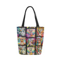 “Duck Fairies in a Storm of Colors” Canvas Tote Bag - Large