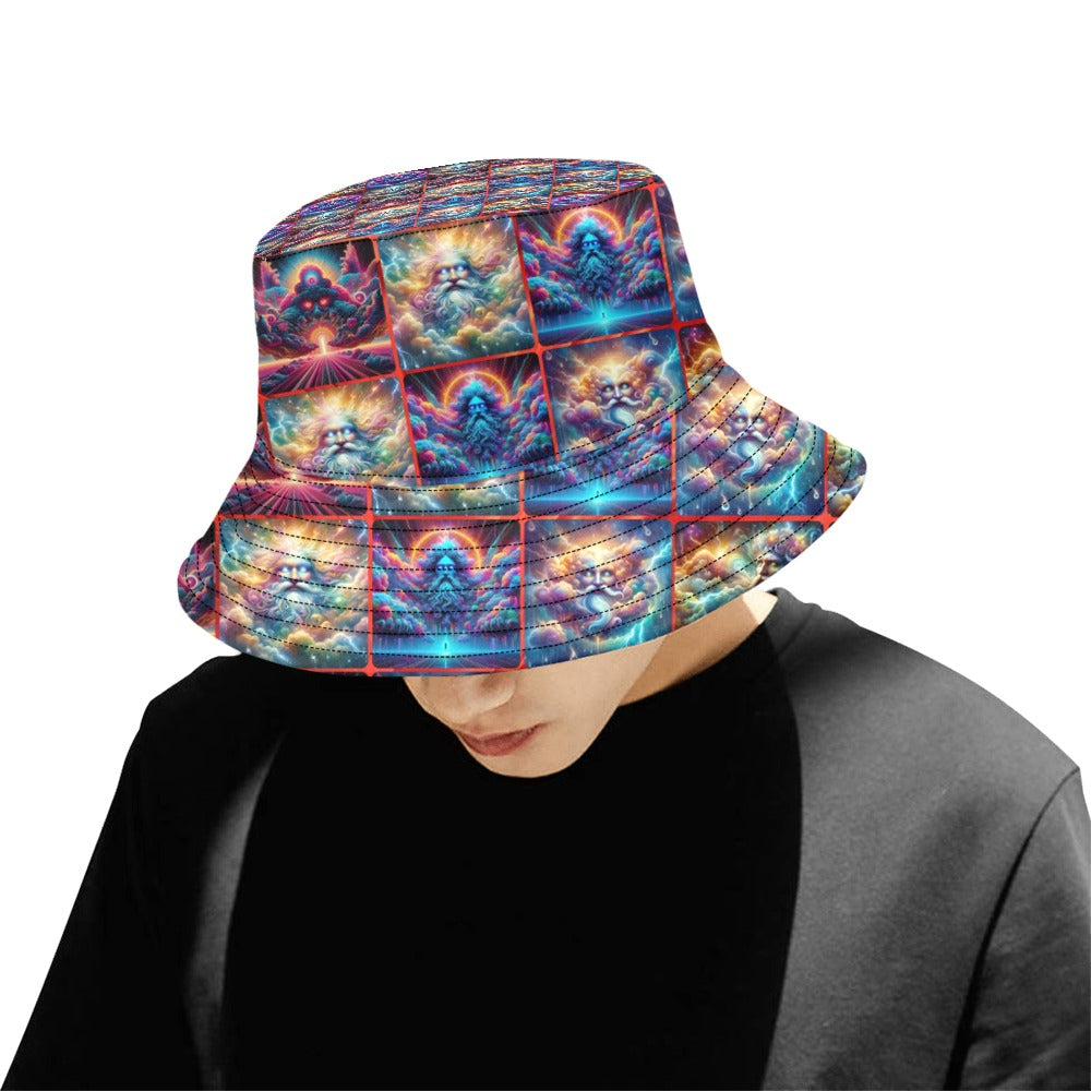“Storm Clouds of God” Festival  Bucket Hat for Everyone