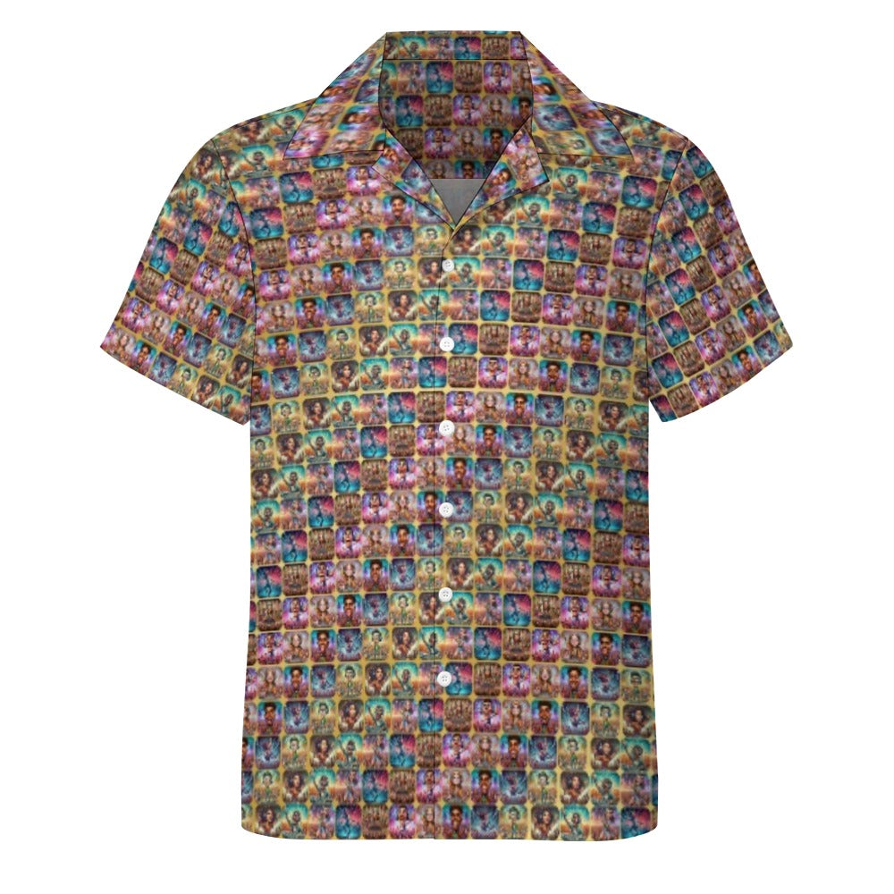 "Festival Fans" Cuban Lounge Shirt