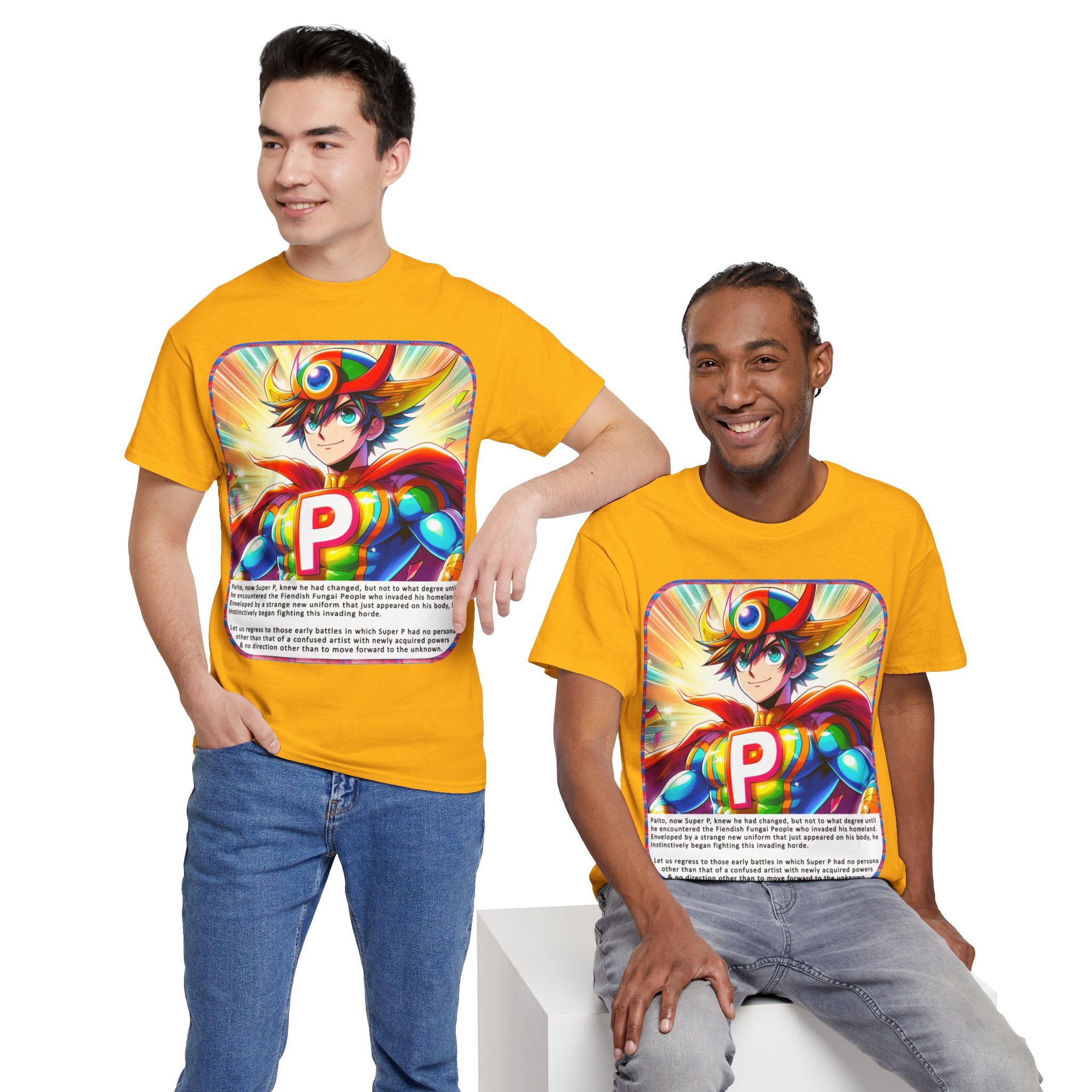 “Super P – First Struggle – Chap 1 Ep 3” Heavy Cotton T-Shirt