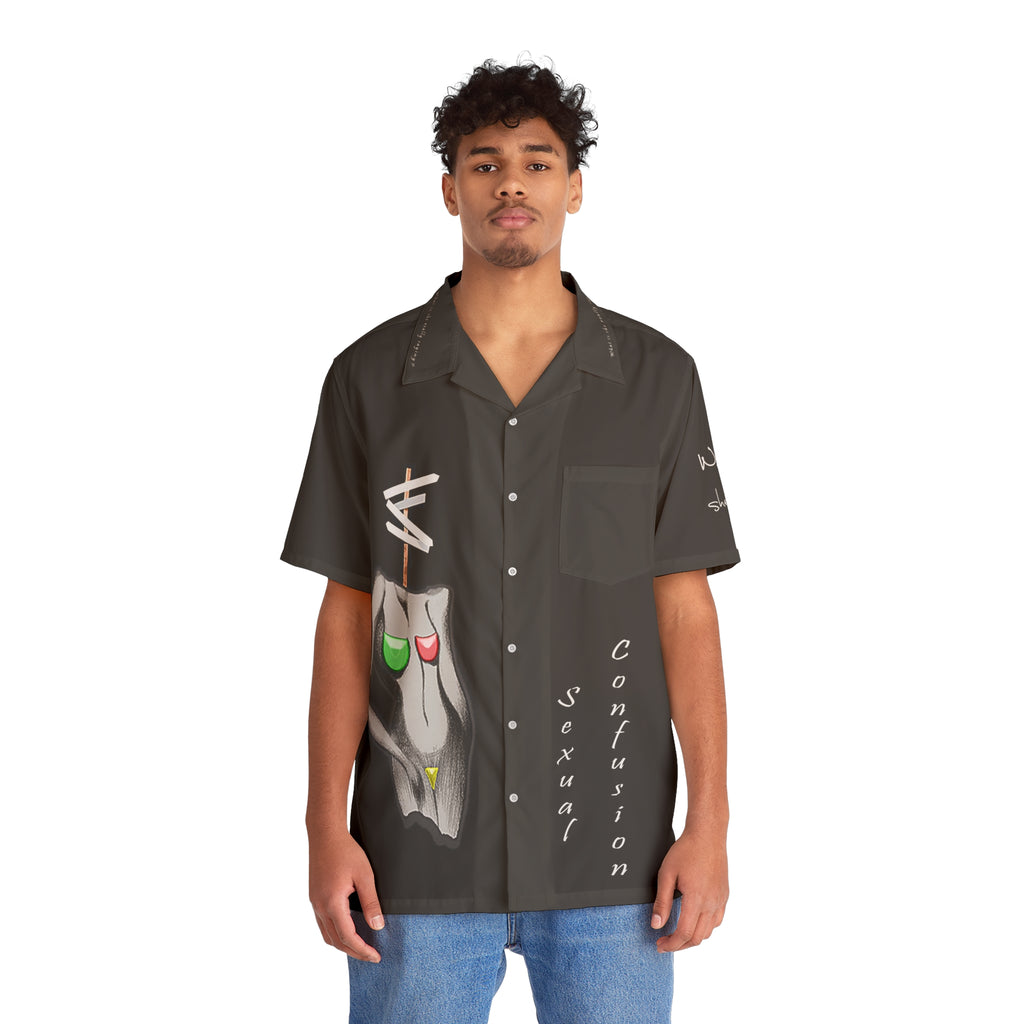 Camisa de salón para hombre "Sexual Confusion" 