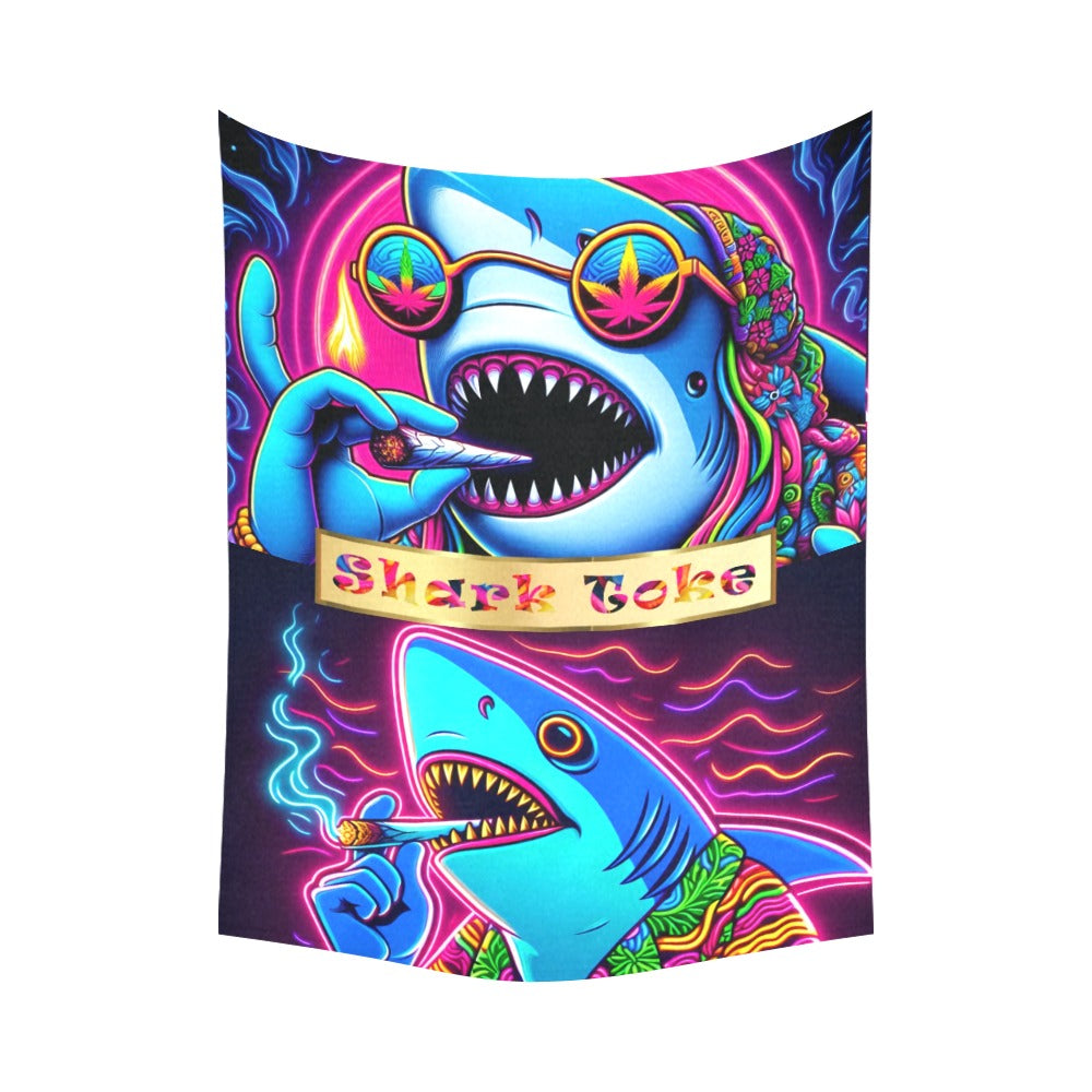 “Shark Toke” Wall Tapestry 60"x 80"
