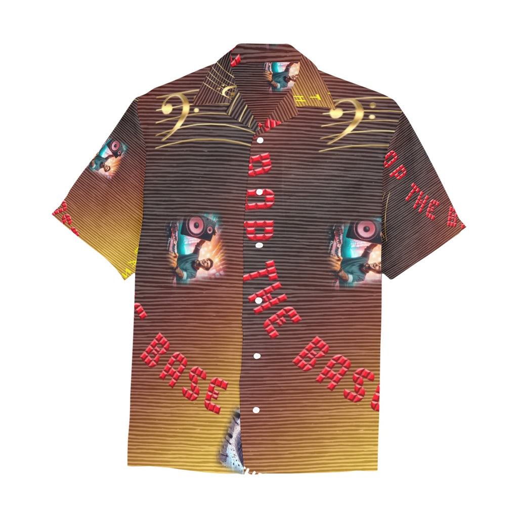 “Drop the Base” Men’s Lounge Shirt with Pocket