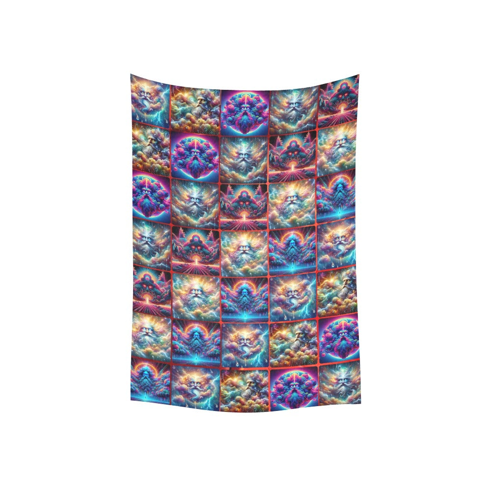 “Storm Clouds of God” Wall Tapestry 40” X 60”