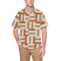 “African Rotating Safari” Men’s Lounge Shirt