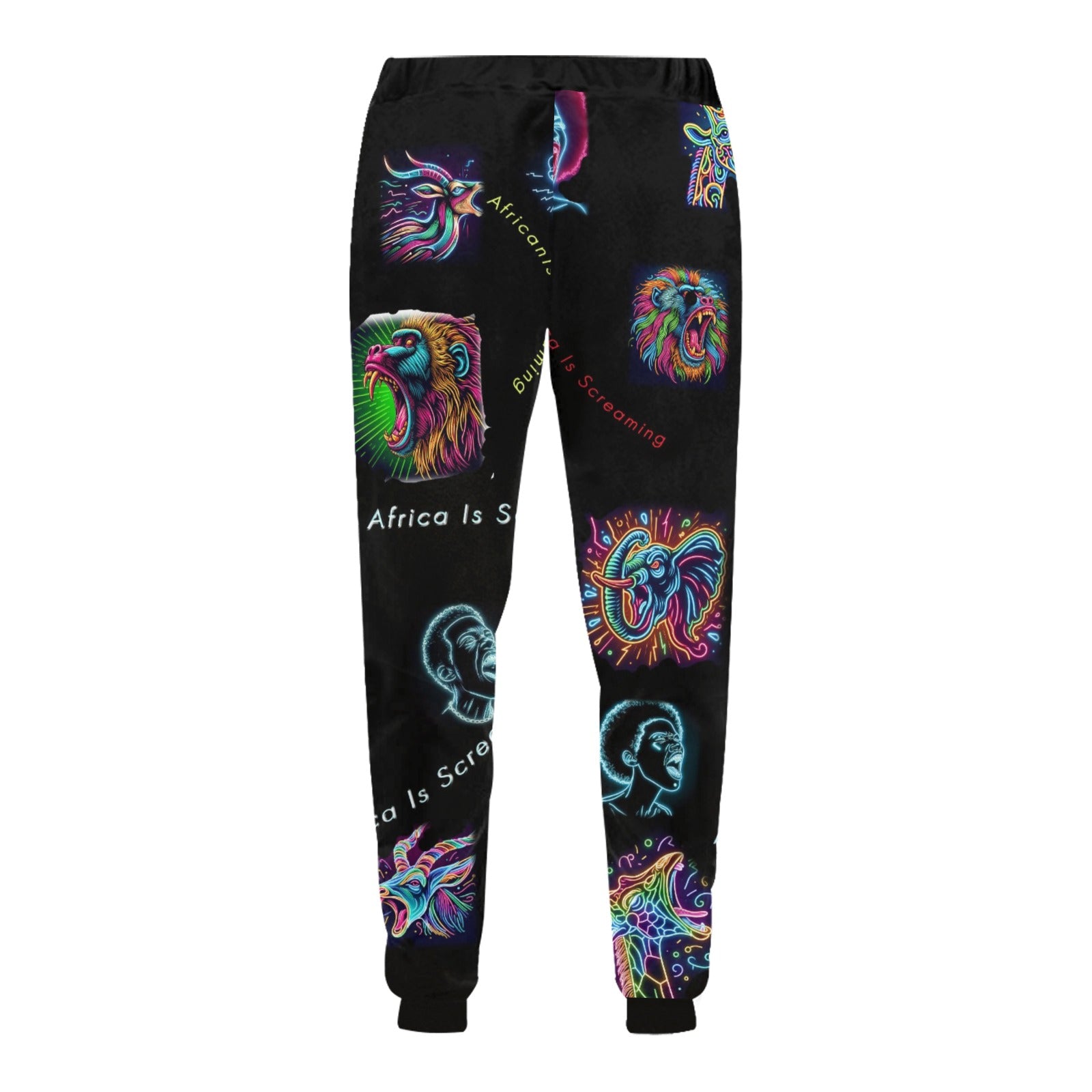 “Africa is Screaming” Men’s Joggers - Sizes XS - 4XL