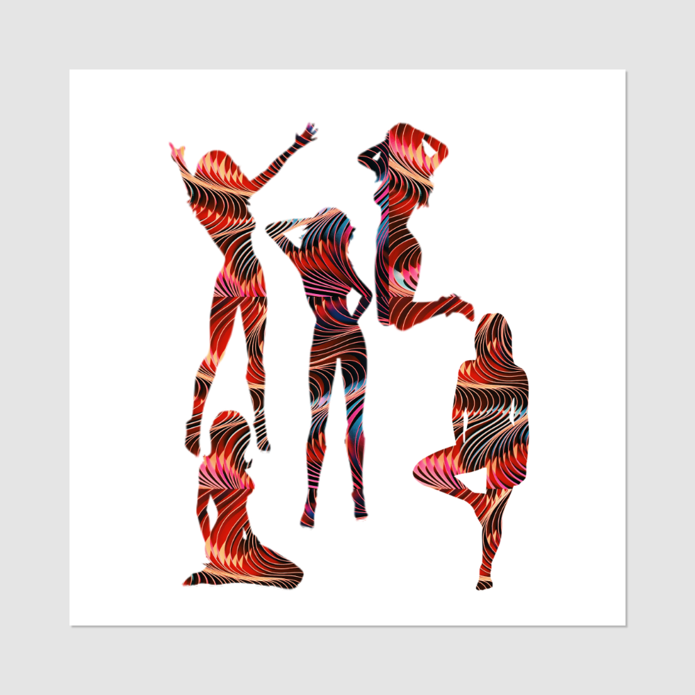 "Wired Nudes Hangin'" Temporary Tattoo