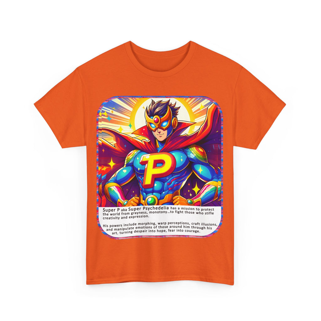 “Super P - Who - Chap 1 Ep 1” Heavy Cotton T-Shirt