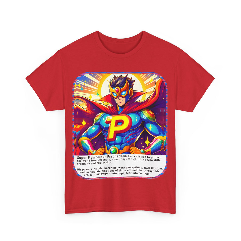 “Super P - Who - Chap 1 Ep 1” Heavy Cotton T-Shirt