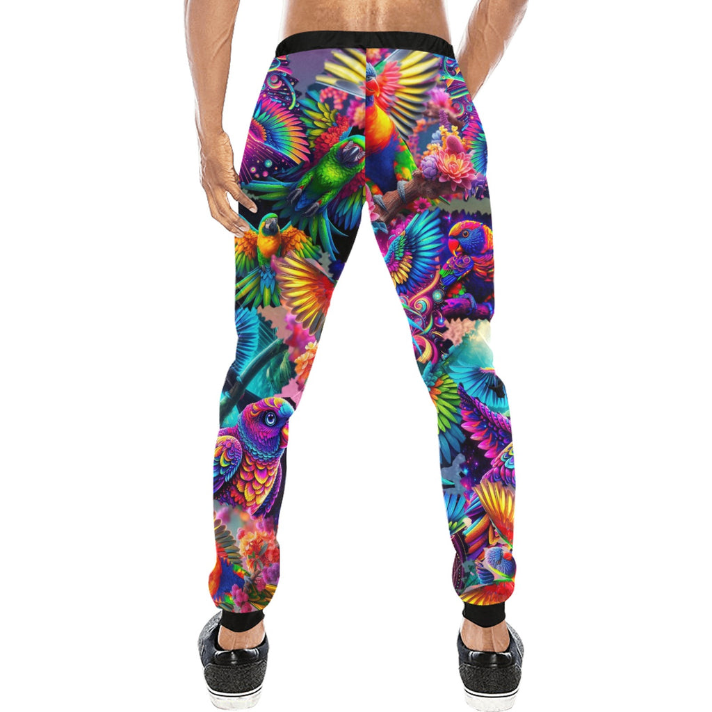 “Neon Aviary” Men’s Joggers