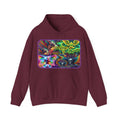 "Psychedelic Angels and Skulls" Men’s Hoodie