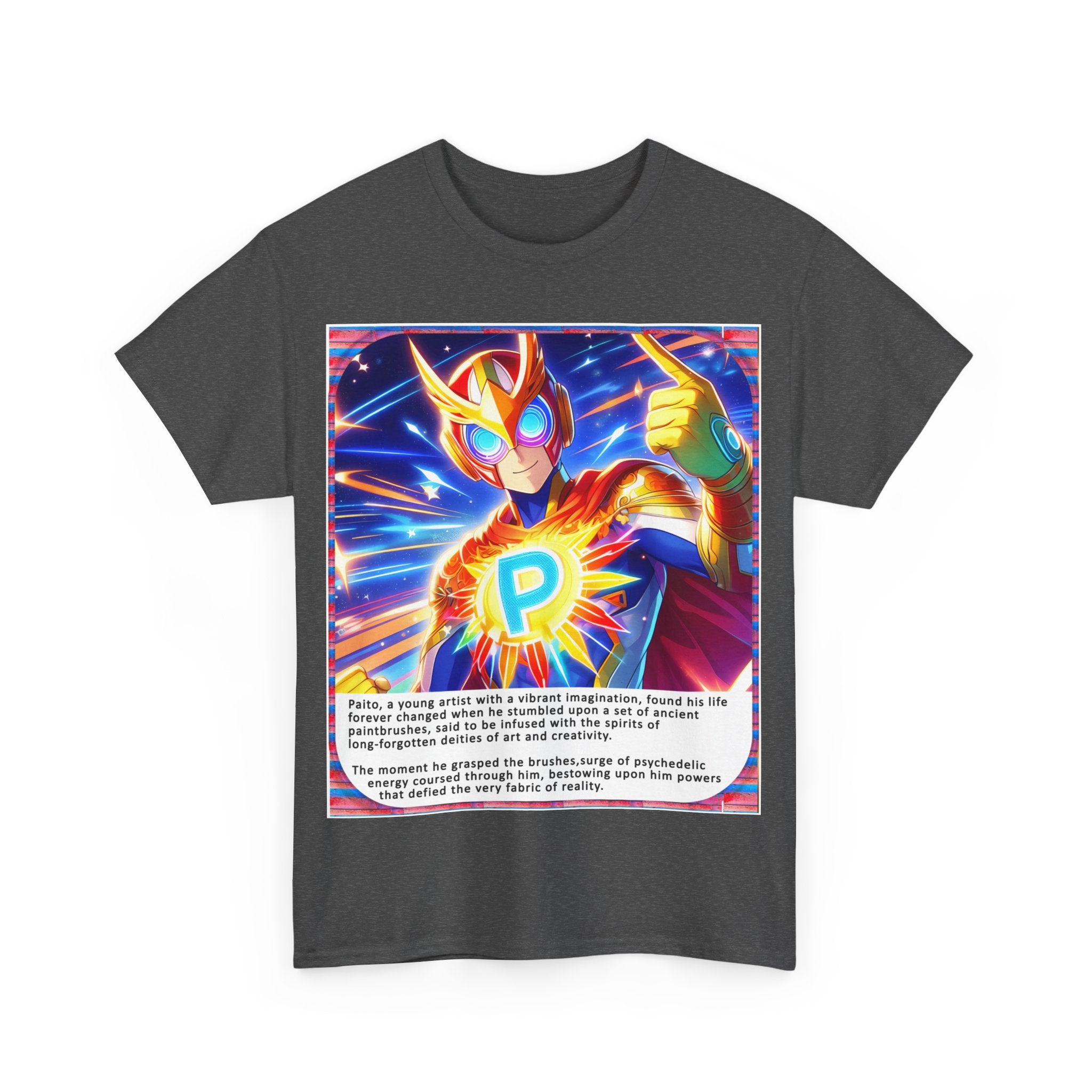 “Super P – Origen – Chap 1 Ep 2 ” Heavy Cotton T-Shirt