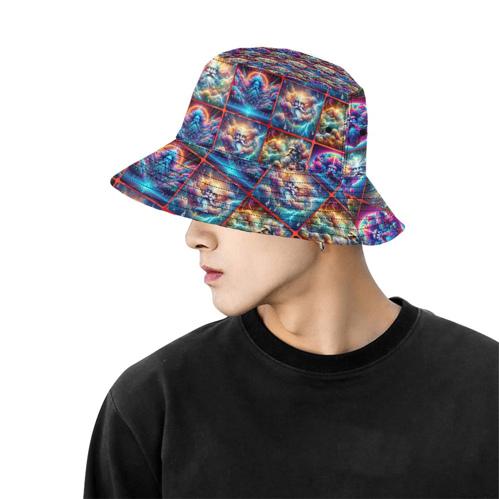 “Storm Clouds of God” Festival  Bucket Hat for Everyone