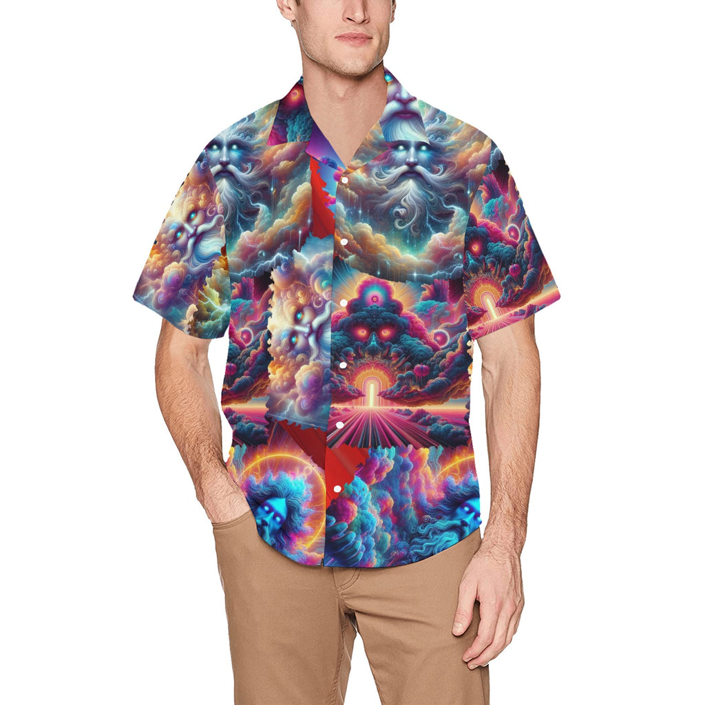 “Storm Clouds of God” Men’s Lounge Shirt