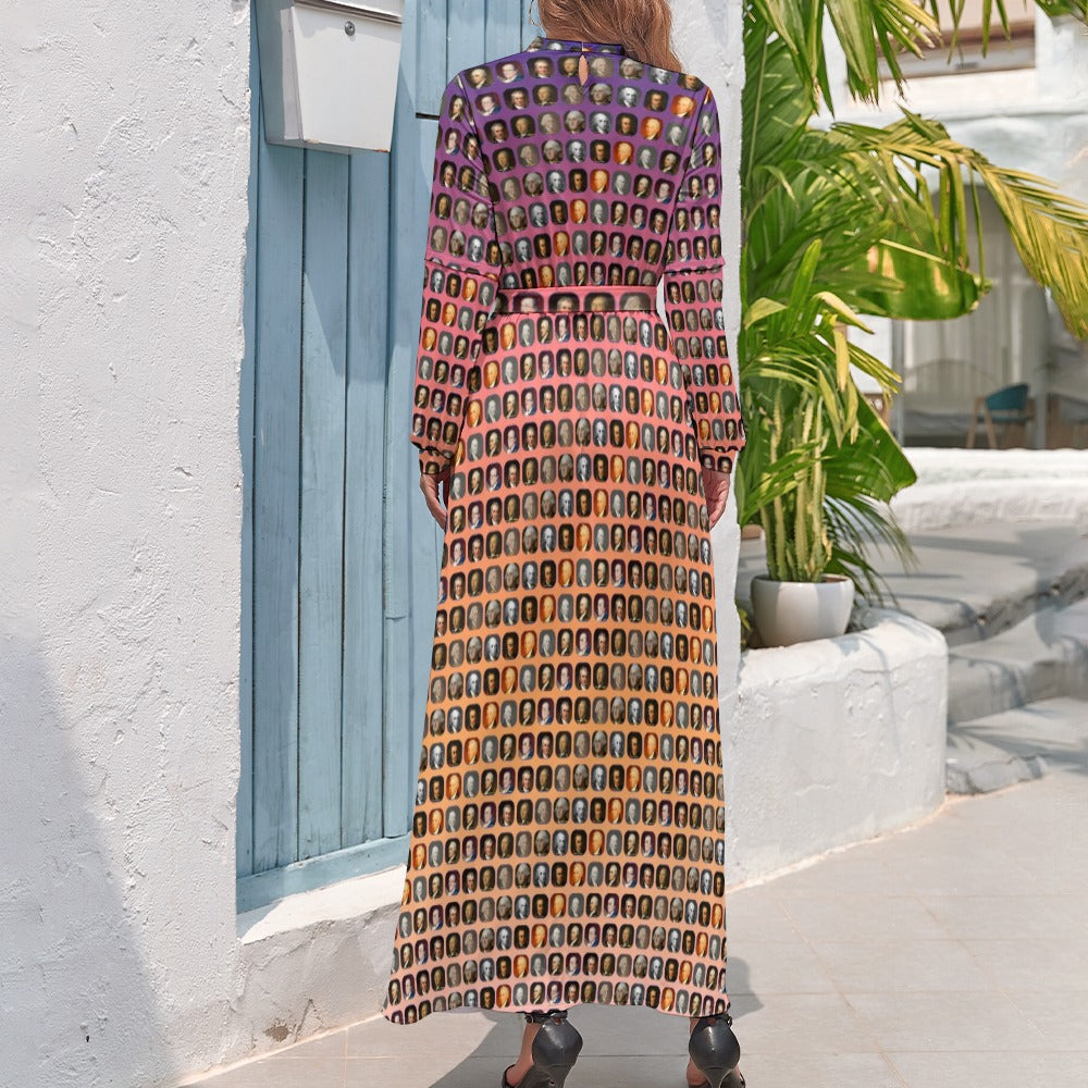 "America's Founding Fathers" Long Flowing Dress