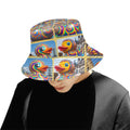 “Psychedelic Rubber Ducky” Festival &nbsp;Bucket Hat for Everyone
