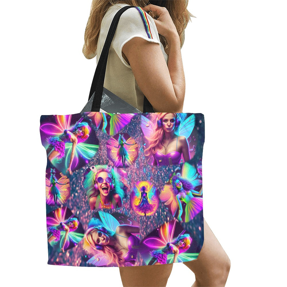 “Festival Fairies” Large Tote Bag