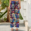 “Storm Clouds of God” Women's Wide Leg Pants