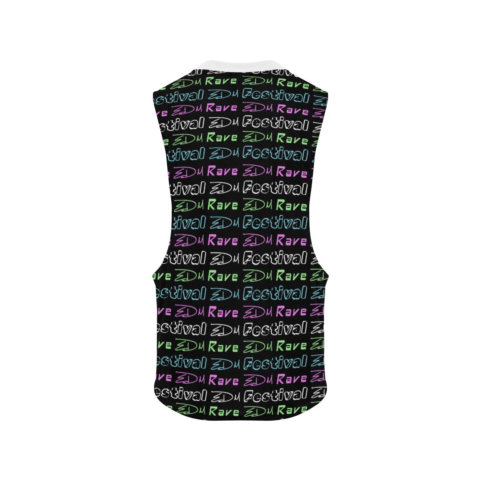 “EDM Rave Festival” Men's Open Side Tank Top