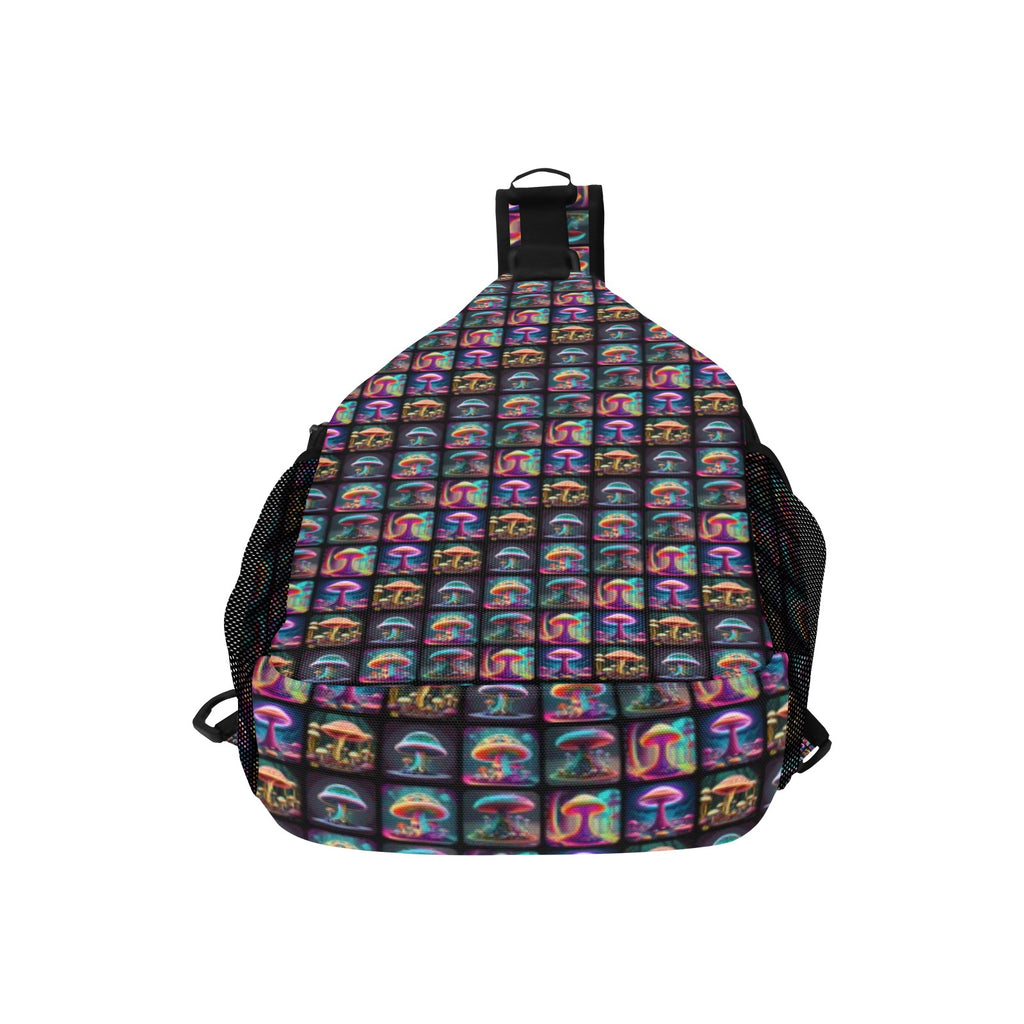 "Shroomin" Men's Easy Carry Festival Chest Bag