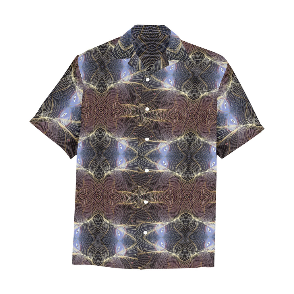 “Bird On A Wire” Men’s Designer Lounge Shirt with Pocket