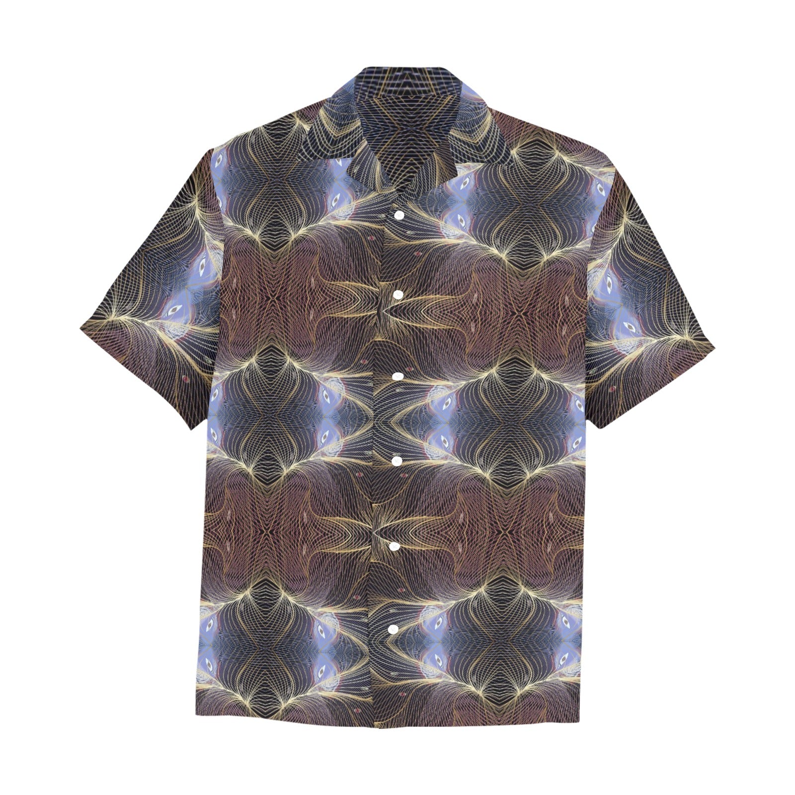 “Bird On A Wire” Men’s Designer Lounge Shirt with Pocket